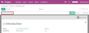 How To Forecast Tasks Odoo 9 0 Documentation