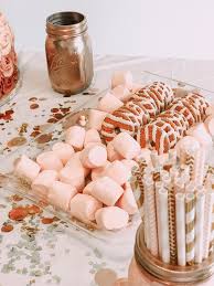Check spelling or type a new query. Rose Gold Party Snacks Food Pink And Gold Birthday Party Rose Gold Party Theme Gold Theme Party