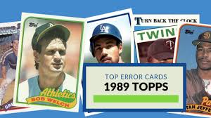 But 1985 topps baseball is about more than just a single slugger. 1989 Topps Error Cards A Few Collector Favorites Ballcard Genius