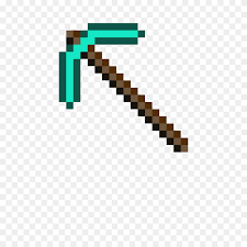 1.17, the first release of caves & cliffs, is a major update to java edition announced at minecraft live 20202 and released on june 8, 2021.1 this update adds amethyst geodes along with amethyst blocks and items, copper ore and its derived forms, deepslate and its variants, and the goat, glow squid and axolotl mobs. Pixilart Minecraft Pickaxe Png Stunning Free Transparent Png Clipart Images Free Download