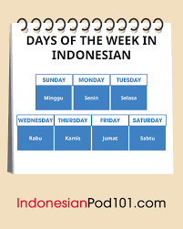 Maybe you would like to learn more about one of these? The Indonesian Calendar Talking About Dates In Indonesian