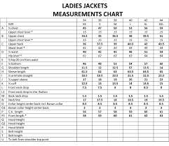 Trade National Group Size Chart