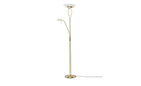 Entdecke 61 anzeigen für deckenfluter messing mit leselampe zu bestpreisen. Khg Led Deckenfluter 2 Flammig Messing Matt Messing Matt