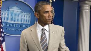 It's been five years since president obama walked into the white house briefing room wearing a tan suit and the whole world went bananas.aug. Barack Obama Was Blasted For Wearing A Tan Suit Now It S Used To Contrast Him With Donald Trump
