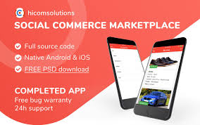 Social Commerce Marketplace Android App By Hicomsolutions Ad Commerce Ad Social Marketplace App Social Commerce App App Template
