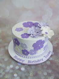When autocomplete results are available use up and down arrows to review and enter to select. The Puple Flower Cake Cake By Cake A Chance On Belinda Cakesdecor