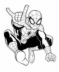 Spiderman coloring pages become a good idea to accompany your son to study. Printable Spiderman Coloring Pages Easy And Fun Spiderman Coloring Superhero Coloring Marvel Coloring