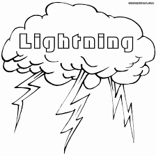 Lightning Bolt Coloring Page Unique Lightning Coloring Pages