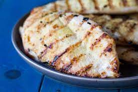 I brushed the top with barbecue sauce. Traeger Grilled Chicken Breast Simple Pellet Grill Chicken Breast Recipe