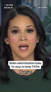 As the law banning TikTok looms and the Supreme Court has yet to make a  ruling, the Biden administration is looking for ways to keep the app  available in the U.S.