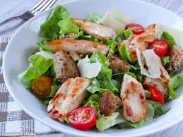 Salade Cesar Caesar Salad Avec Ou Sans Anchois La Cuisine D Adeline Recette Salade Cesar Anchois Recette Recette Salade Cesar