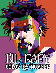 Coloring pages are learning activity for kids, this website have coloring pictures for print and color. Lil Baby Color By Number Famous American Rapper Singer Illustration Color Number Book For Adults Fans Relaxation Gift Wood Jamie 9798681356929 Amazon Com Books