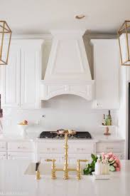 Cheap kitchen cabinets,kitchen cabinets rta,painted kitchen cabinets pinterest,refinishing kitchen cabinets, with the resolution: All White Kitchen With Gold Details Yes Please White Kitchen Remodeling Heritage Kitchen Kitchen Renovation