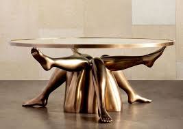 Sorry air team to bring espresso is not included. Bronzed Leg Supported Tables Isadora Coffee Table