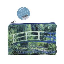 'the japanese bridge' was created in 1899 by claude monet in impressionism style. Pouch Monet Japanese Bridge Museum Webshop Museum Webshop