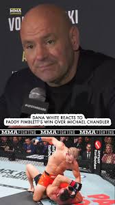 Dana White was blown away by Paddy Pimblett's win over Michael Chandler at  #UFC314: "Paddy Pimblett showed tonight that he's the real deal. … I don't  know how you can doubt the