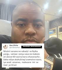 JUST IN >>>Former Chivi South legislator Zivhu speaks... Hanzi varombo vari  above 60 vakabirwa na Sir Wicknell here?