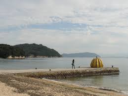 Naoshima Island Japan S Living Art Gallery Japan Cheapo Pumpkin yellow becoming a symbol of noshima pumpkin. naoshima island japan s living art