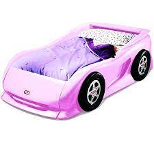 girls can have racecar beds too toddler car bed kids car bed sports bedding
