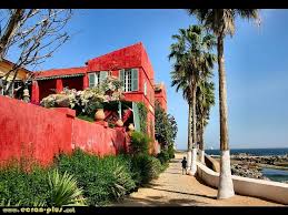 A House In Les Senegal Paysage D Afrique Paysage Peinture Maison