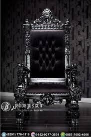 1 sofa, led tv 50″, meja kecil, lemari tv, ac 1 pk, wifi dan cable tv indihome dan lantai vinyl motif kayu. Desain Kursi Sofa Tunggal Hitam Throne Chair Patio Furniture Chairs Gothic Furniture