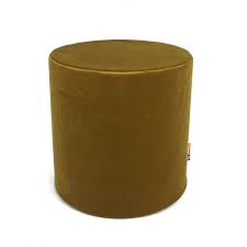 Cubemaker Designnoncube Sitzzylinder Hocker Seating Furniture Velvet Samthocker Goldgrun Sitzwurfel Sitzhocker Sitzen