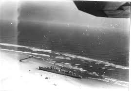 The Uss Monssen Was Being Towed While The March 1962 Nor Easter Ravaged Long Beach Island She Broke Loose From Her Long Beach Island Beach Haven North Beach