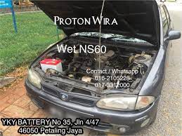 Check spelling or type a new query. Kereta Bateri Proton Wira Wet Ns60 Auto Accessories On Carousell