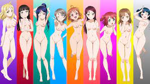 Wallpaper hentai, nude, nude filter, tits, nipples, pussy, standing,  multiple girls, love live, anime desktop wallpaper - Fantasy Girls - ID:  251503 - ftopx.com