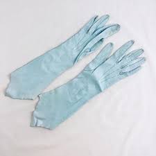Mint Green Gloves Vintage Gauntlet Kid Leather Evening Wedding Etsy Green Gloves Wedding Gloves Leather Gloves Women