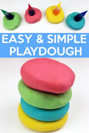 Playdough Recipe No Cook No Cream Of Tartar Diy Playdough Easy Playdough Recipe Homemade Playdough Recipe