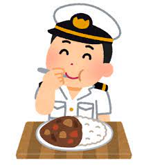 海軍カレーのイラスト イラスト かわいいイラスト 動物 顔