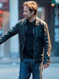 Californication Hank Moody David Duchovny Jacket Hank Moody Leather Jacket Men Jackets
