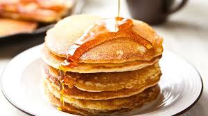 Bisquick Ultimate Pancake Recipe On Box Cornmeal Pancakes Recipe Cornmeal Pancakes Bisquick Pancake Recipe Pancake Toppings Bar