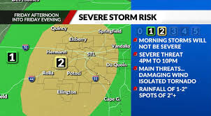 When and where St. Louis is expecting strong storms Friday