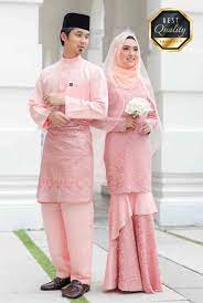 Yang pastinya, ia pasti mudah untuk dipadankan dengan tudung warna lembut. Baju Akad Nikah Baju Kahwin Bertunang Couple Set Raya 2021 Lace Kurung Moden Baju Melayu Qayra Kurung Zinira Shopee Malaysia
