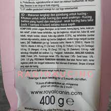 Keduanya sangat dibutuhkan untuk menjaga energi induk kucing. Review Makanan Kucing Royal Canin Mother Kitten Bungkus Pink Radiokucing Com