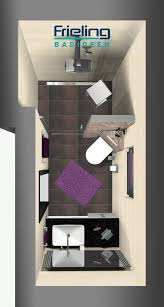 Das Kleine Bad 3d Planung Vogelperspektive 5 Qm Nischendusche Toilette Uber Eck Walk In Dusche Toilette Bad