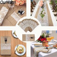 Shop with afterpay on eligible items. Ourwarm Boho Rustic Wedding Decor Invitation Card Table Runner Tablecloth Chair Burlap Back Cover Diy Wedding Table Decoration Party Diy Decorations Aliexpress