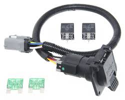 If you haven't purchased the plugs yet. Ford Replacement Oem Tow Package Wiring Harness 7 Way Super Duty Tow Ready Custom Fit Vehicle Wiring 118243