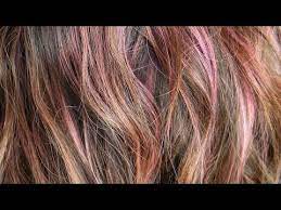 Lovely brown hairstyles with pink higlights. Rose Gold Sombre Pink Highlights Hair Color Tutorial Daniella Benita Youtube