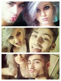Zayn Malik and Perrie Edwards (Zerrie) Selfies