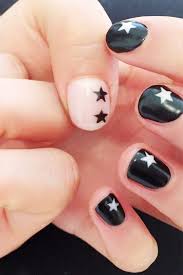 Black And White Nail Art The Coolest Black And White Nail Designs According To Instagram White Nail Designs Black And White Nail Designs White Nails