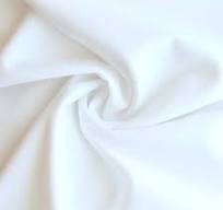 Classic White Nylon Spandex Swimsuit Fabric