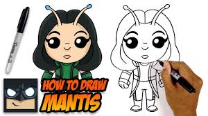 How To Draw Mantis Guardians Of The Galaxy Step By Step Galaxy Drawings Avengers Drawings Easy Cartoon Drawings High quality guardians of the galaxy gifts and merchandise. avengers drawings easy cartoon drawings