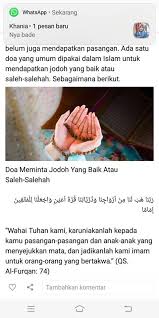 Dalam islam telah dijelaskan jika mencari jodoh sebaiknya dilakukan dengan cara yang baik dan menghindari pacaran yang bisa membawa maksiat. Mencari Jodoh Yang Bisa Menerima Apah Ada Home Facebook