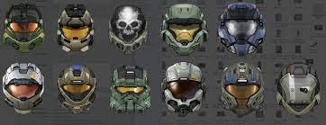 Helmets Of Halo Reach Concept By Giovannimicarelli On Deviantart Halo Cosplay Halo Armor Halo Reach