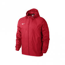Куртка утеплённая nike team fall jacket. Nike Team Sideline Rain Jacket Red