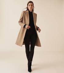 Belted wool blend coat light blue. Pin On S T Y L E