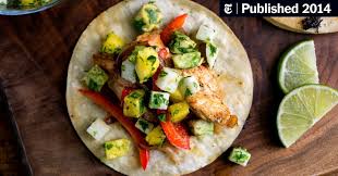 Bake in a 450 degree f oven for 4 to 6 minutes or until fish begins to flake when tested with a fork. Pineapple Avocado Salsa The New York Times